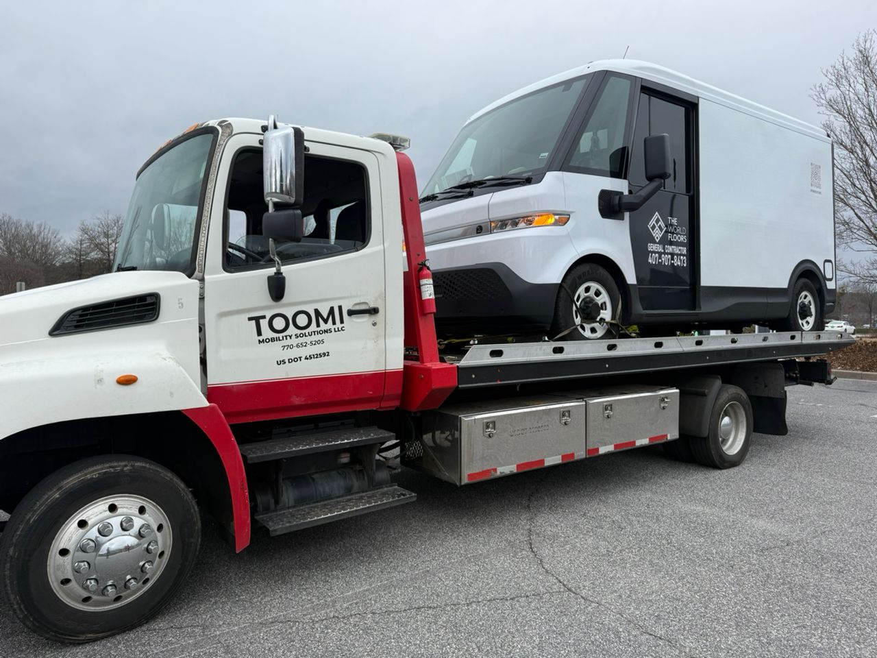 Toomi tow truck Sandy GA
